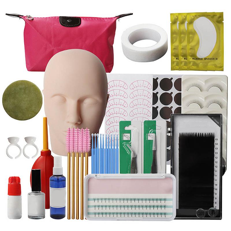 False Eyelashes Extension Practice Exercise Kit Makeup Mannequin Head Set Grafting Eyelash Tools Practice Kit Eye Lashes Graft
False Eyelashes Extension Practice Exercise Kit Makeup Mannequin Head Set Grafting Eyelash Tools Practice Kit Eye Lashes Graft