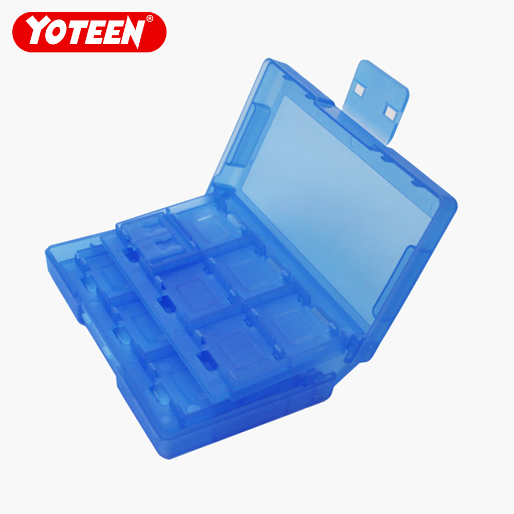 Yoteen Game Card Holder 24 Card Slot in 1 Box for Nintendo Switch 24 in 1 Game Card Storage Box with 2 TF Cards Holders
Yoteen Game Card Holder 24 Card Slot in 1 Box for Nintendo Switch 24 in 1 Game Card Storage Box with 2 TF Cards Holders