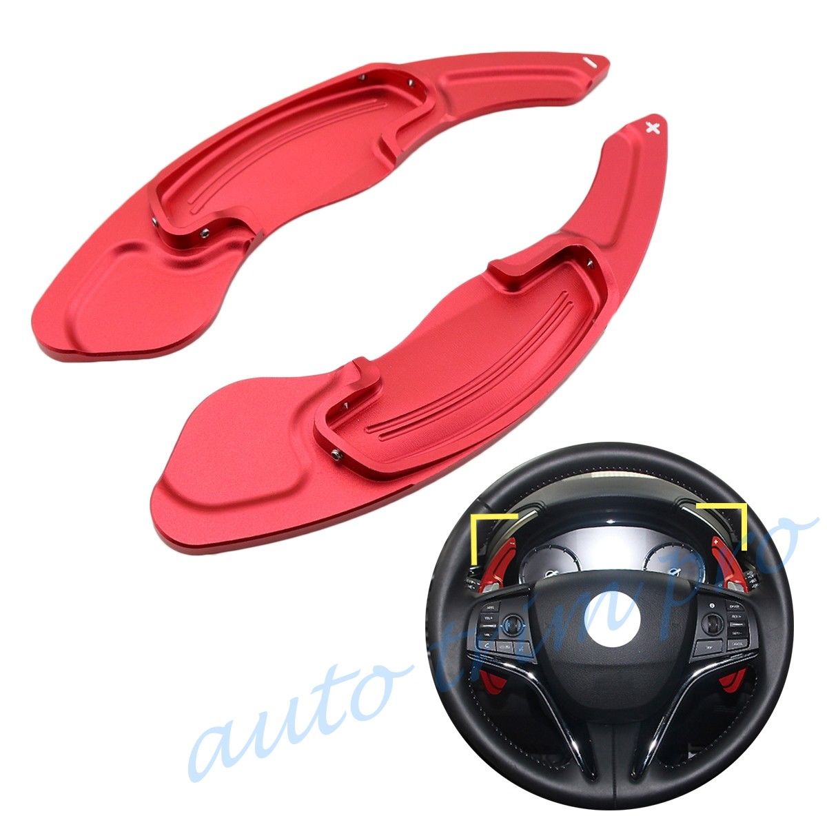 Auto Add-on DSG Gear Shifter Steering Wheel Shift Lever Paddle Trim For Honda Spirior Odyssey Accord Acura ILX RDX MDX CDX Accessories
Auto Add-on DSG Gear Shifter Steering Wheel Shift Lever Paddle Trim For Honda Spirior Odyssey Accord Acura ILX RDX MDX CDX Accessories