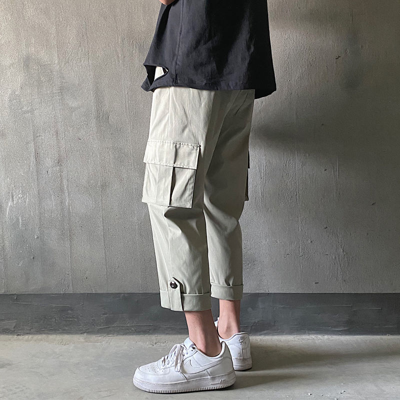 2020 Spring And Summer New Youth Popular Solid Color Ins Multi-pocket Loose Large Size Overalls Fashion Casual Straight Pants, Black
2020 Spring And Summer New Youth Popular Solid Color Ins Multi-pocket Loose Large Size Overalls Fashion Casual Straight Pants, Black