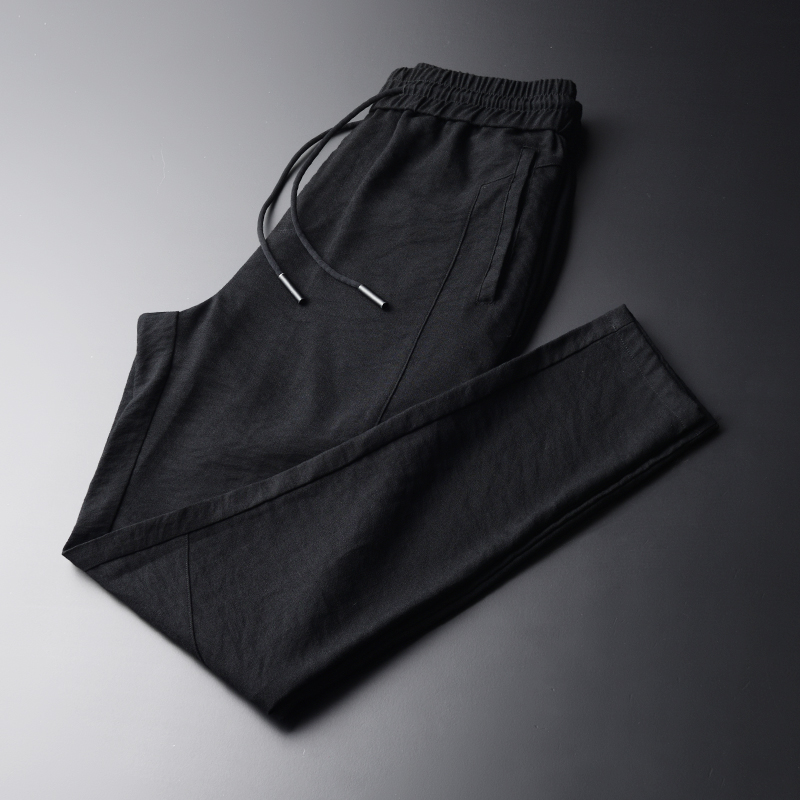 Minglu Summer New Casual Black Men Pants Fashion Thin Comfortable Breathable Ankle-length Pants Men Harem Plus Size -4XL, H-k1715
Minglu Summer New Casual Black Men Pants Fashion Thin Comfortable Breathable Ankle-length Pants Men Harem Plus Size -4XL, H-k1715
