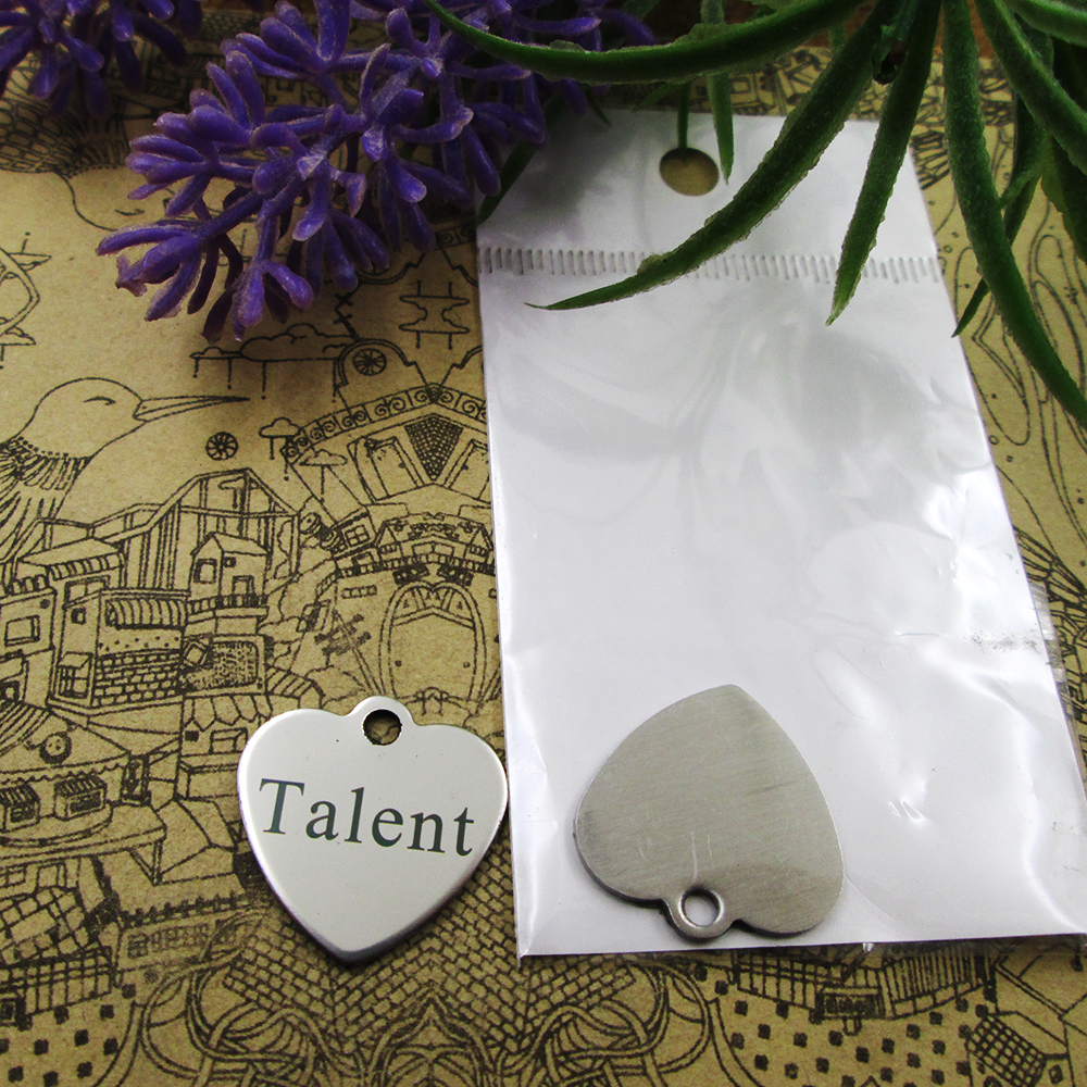 40pcs--"Talent"stainless steel charms more style for choosing DIY Charms pendants for necklace
40pcs--"Talent"stainless steel charms more style for choosing DIY Charms pendants for necklace