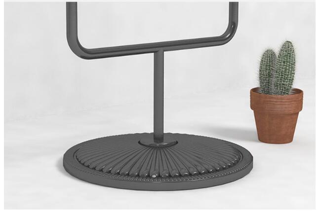 clothing display rack Bedroom Furniture Nordic Iron Art Garment Frame Simple Creative Lichen Hat Black Hanging Racks