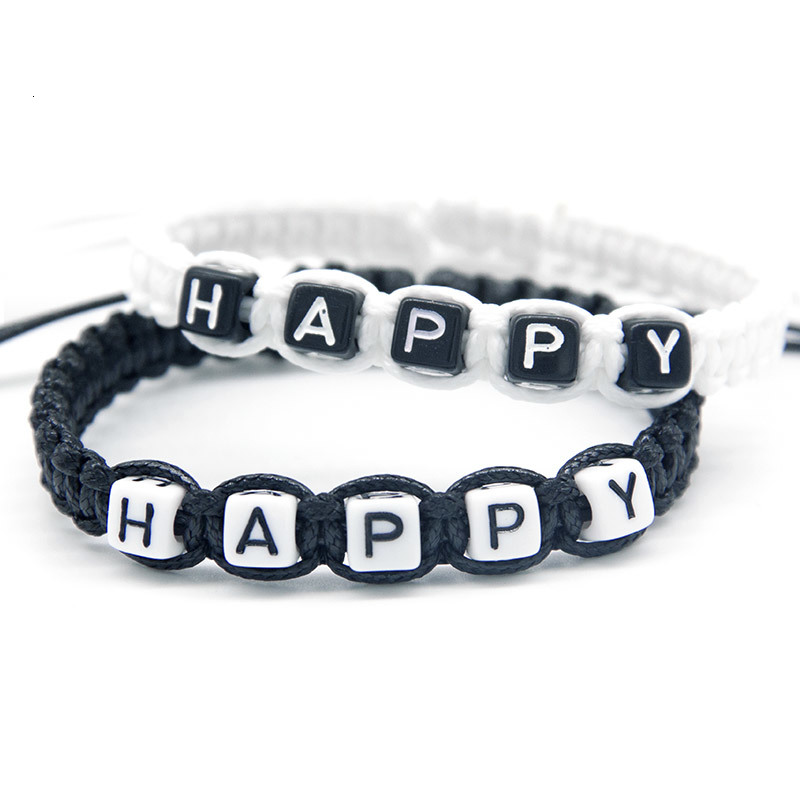 1pcs Happy Everyday Charm Bracelets Rope Chain Infinity Adjust Size For Women Men Friends Beaded Jewelry Gifts Accessories
1pcs Happy Everyday Charm Bracelets Rope Chain Infinity Adjust Size For Women Men Friends Beaded Jewelry Gifts Accessories