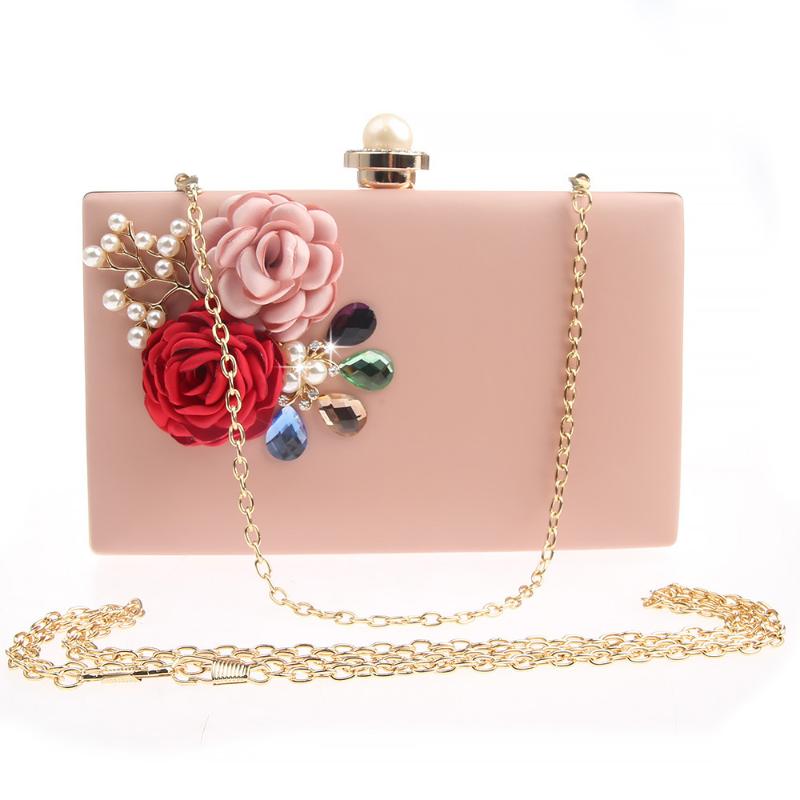 women small square Flower white handbag lady's PU leather metal chain bags fashion clutch dress accessories bag for wedding, Color same as pictur
women small square Flower white handbag lady's PU leather metal chain bags fashion clutch dress accessories bag for wedding, Color same as pictur