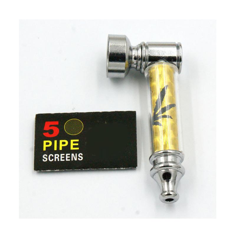 mini Metal Smoking Hand Pipe Stylish Mini Size Tobacco Smoke Filter Pipes Portable Oil Burner Pipe Smoking Accessories with screens
mini Metal Smoking Hand Pipe Stylish Mini Size Tobacco Smoke Filter Pipes Portable Oil Burner Pipe Smoking Accessories with screens