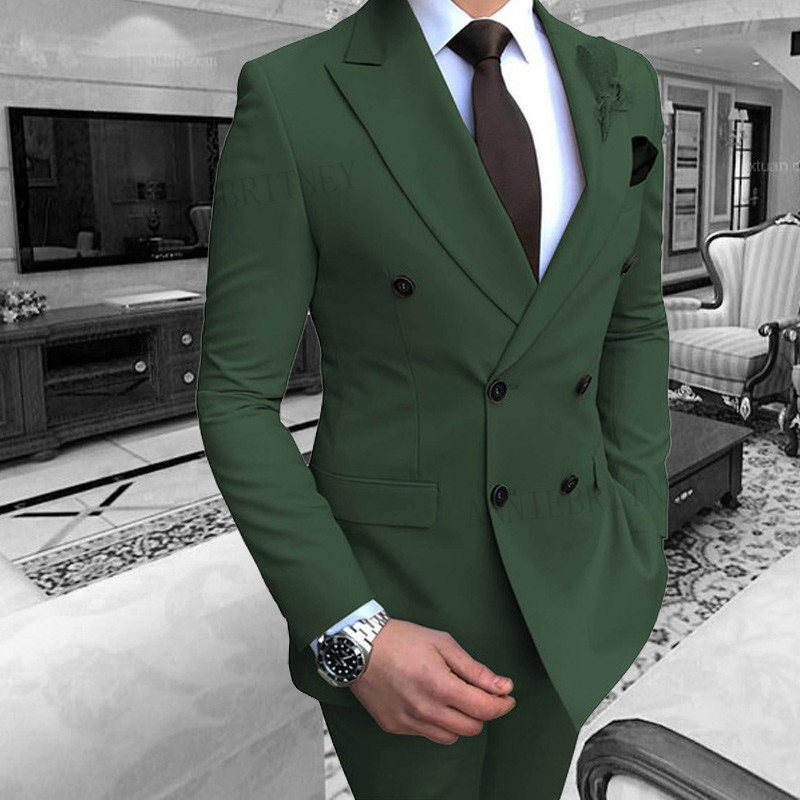 ANNIEBRITNEY 2020 Men's Suit Set Double-breasted Groom Green Slim Fit Formal Tuxedo For Wedding Party Dresses Male (Blazer+Pants, Beige
ANNIEBRITNEY 2020 Men's Suit Set Double-breasted Groom Green Slim Fit Formal Tuxedo For Wedding Party Dresses Male (Blazer+Pants, Beige