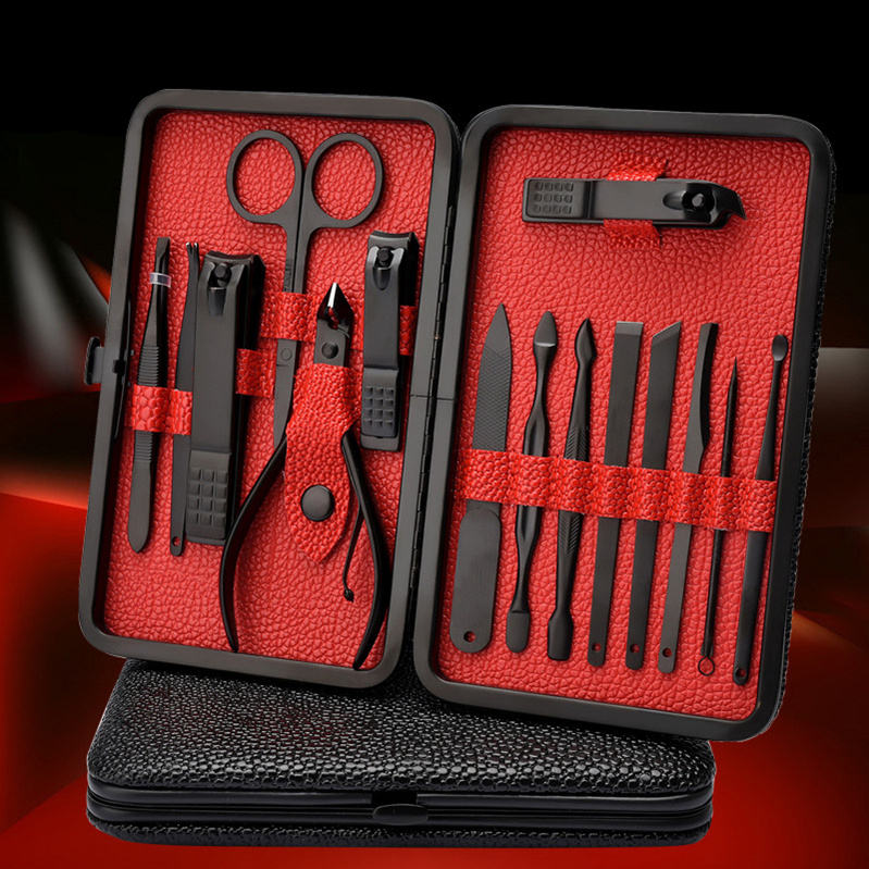 18Pcs Pro Manicure Set tool Nails Clipper for all extension Pedicure set Kit Utility Scissors Tweezer Knife Nail Art Tools kits DHL Free
18Pcs Pro Manicure Set tool Nails Clipper for all extension Pedicure set Kit Utility Scissors Tweezer Knife Nail Art Tools kits DHL Free