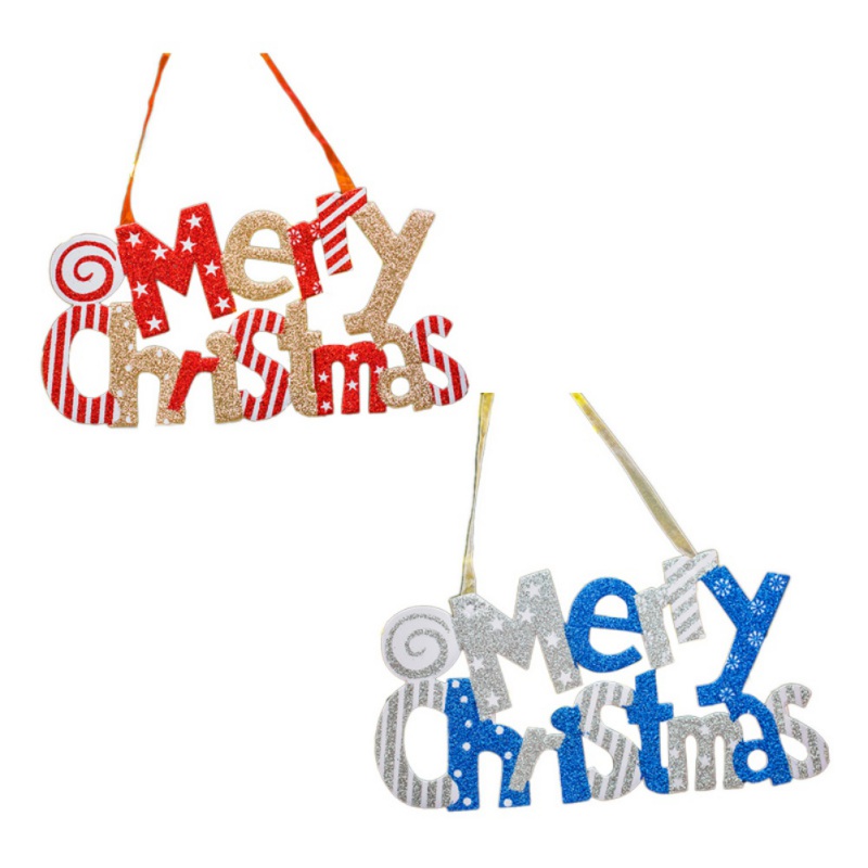 2019 Christmas Hanging Plastic Glittering Merry Xmas Letter Sign For Xmas Tree Home Door Window Decoration Supplies Red And Blue
2019 Christmas Hanging Plastic Glittering Merry Xmas Letter Sign For Xmas Tree Home Door Window Decoration Supplies Red And Blue