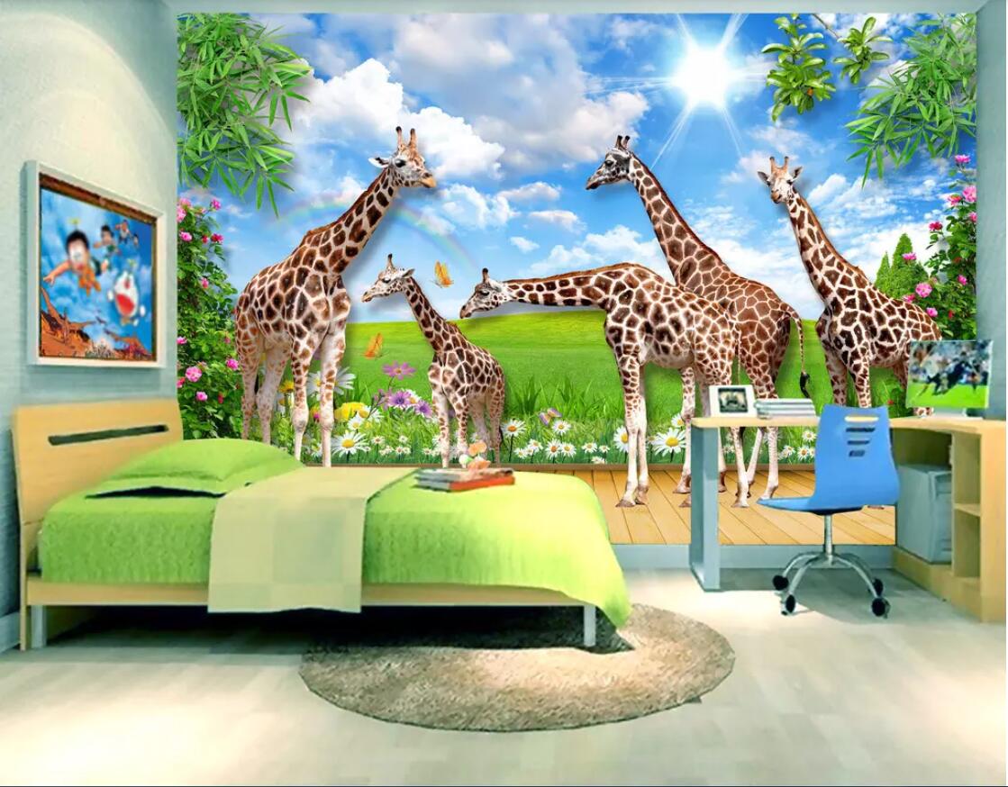 3d room wallpaper custom photo non-woven mural HD Children's Room Giraffe Animal World 3D TV Background Wall wallpaper for walls 3 d, Picture shows
3d room wallpaper custom photo non-woven mural HD Children's Room Giraffe Animal World 3D TV Background Wall wallpaper for walls 3 d, Picture shows