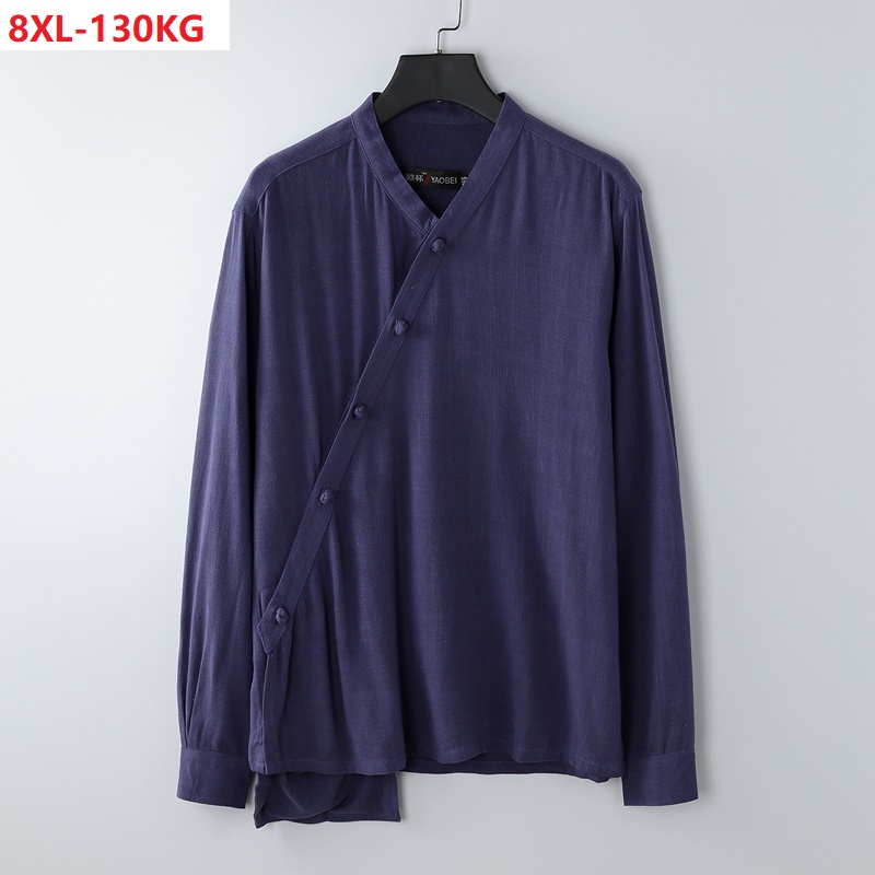 summer autumn men long sleeve shirts linen cotton Chinese style simple shirts oversize loose personality vintage 130KG 58, Khaki
summer autumn men long sleeve shirts linen cotton Chinese style simple shirts oversize loose personality vintage 130KG 58, Khaki