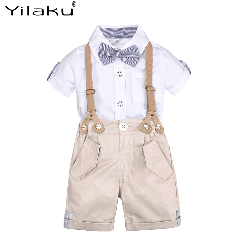 Yilaku Baby Clothes Summer Toddler Baby Boys Clothes Suits 3 Pcs Shirt + Bow Tie + Overalls Stripe Print Kids Set YY104, White-
Yilaku Baby Clothes Summer Toddler Baby Boys Clothes Suits 3 Pcs Shirt + Bow Tie + Overalls Stripe Print Kids Set YY104, White-