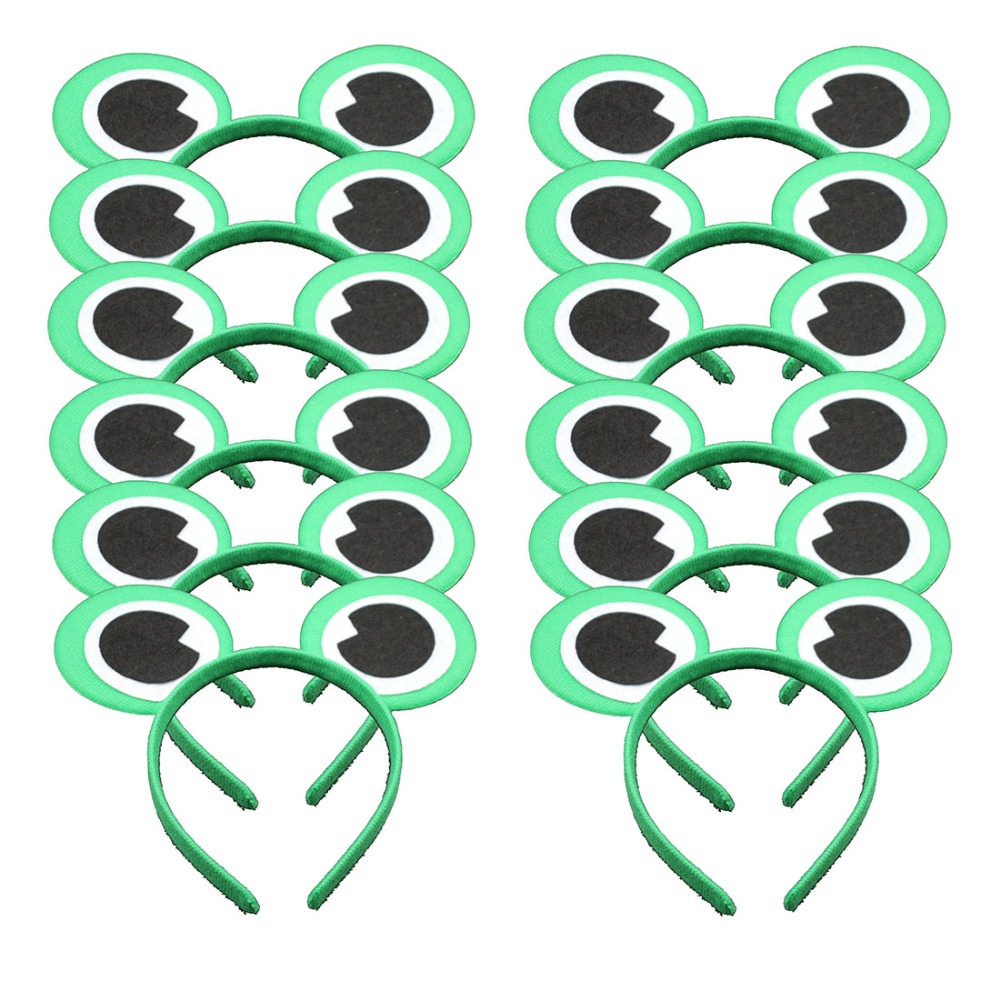 12pcs/Lot Green Frog Mouse Ears headband for party Baby Shower birthday Halloween Boys Girls Mum Hair Accessorie (12 Green Frog
12pcs/Lot Green Frog Mouse Ears headband for party Baby Shower birthday Halloween Boys Girls Mum Hair Accessorie (12 Green Frog