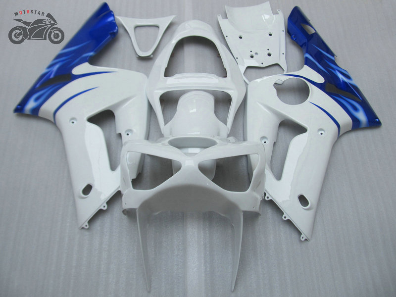 Customize Chinese Fairing kit for Kawasaki ZX 6R 636 Ninja 03 04 ZX-6R ZX636 2003 2004 ZX6R blue white road racing motorcycle fairings, Same as the picture
Customize Chinese Fairing kit for Kawasaki ZX 6R 636 Ninja 03 04 ZX-6R ZX636 2003 2004 ZX6R blue white road racing motorcycle fairings, Same as the picture