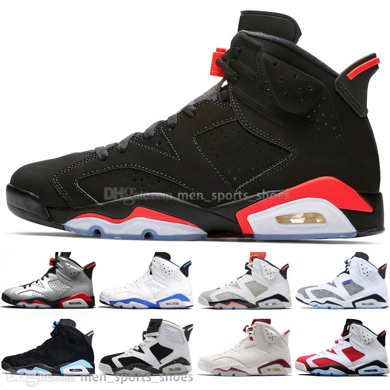 Cheap 2019 Infrared Bred 6 6s Mens Basketball Shoes 3M Reflective Bugs Bunny Tinker Hatfield UNC Oreo Men Sports Sneakers Trainers