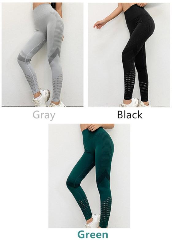 High Waist Fitness Gym Leggings Women Seamless Energy Tights Workout Running Activewear Yoga Pants Hollow Sport Trainning Wear, Black 
High Waist Fitness Gym Leggings Women Seamless Energy Tights Workout Running Activewear Yoga Pants Hollow Sport Trainning Wear, Black