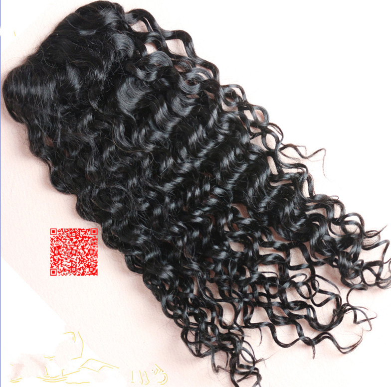 120g black woman's Short High Ponytail Human Hair Clip In Hair Extensions Drawstring Ponytail HairPieces kind of curly ponytail hairs