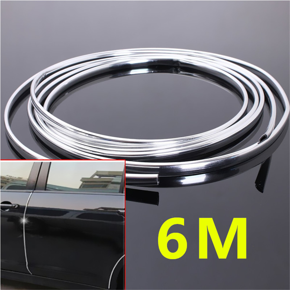 Universal 6 Meter 7mm Auto Moulding Trim Strip Car Door Edge Scratch Guard Protector Strip Roll Gard Trim Molding Strip Protectors PVC
Universal 6 Meter 7mm Auto Moulding Trim Strip Car Door Edge Scratch Guard Protector Strip Roll Gard Trim Molding Strip Protectors PVC