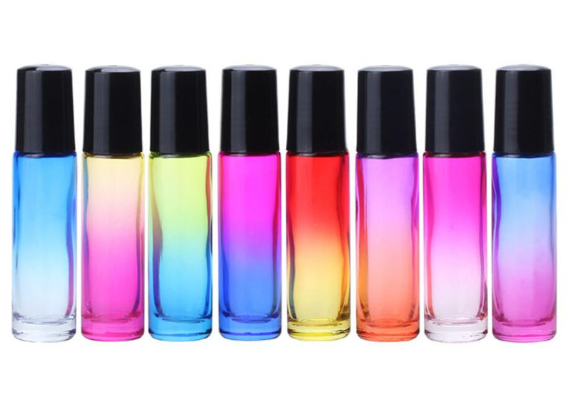 10ml Gradient Color Essential Oil Perfume Bottle Roller Ball Thick Glass bottle Roll On Durable For Travel Cosmetic Container
10ml Gradient Color Essential Oil Perfume Bottle Roller Ball Thick Glass bottle Roll On Durable For Travel Cosmetic Container