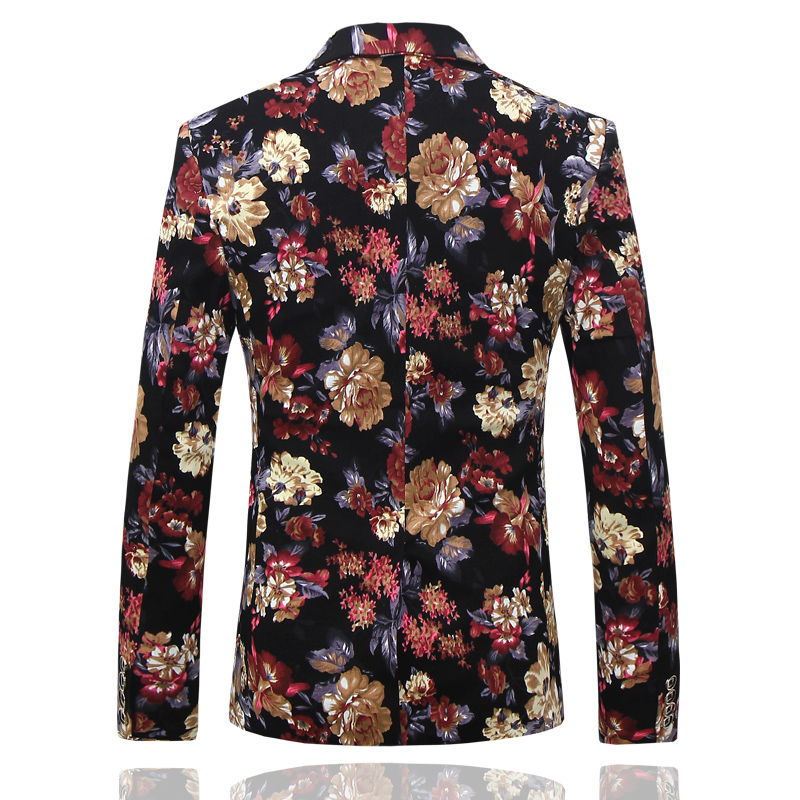 Mens Fashion Floral 2 Pieces Set Casual Suits Blazer+Pants Suits Sets Male Slim Fit Suit Men Party Wedding Banquet Nightclub, Tz28
Mens Fashion Floral 2 Pieces Set Casual Suits Blazer+Pants Suits Sets Male Slim Fit Suit Men Party Wedding Banquet Nightclub, Tz28