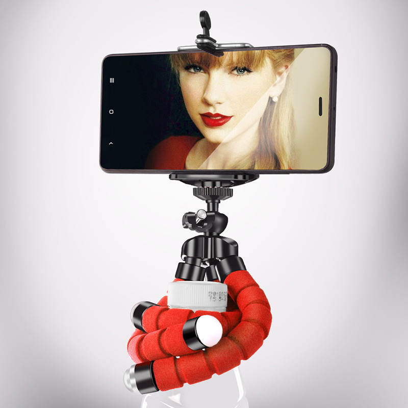 Phone holder Tripods tripod for phone Mobile camera holder Flexible Octopus Bracket For iPhone huawei Samsung Clip Holder xiaomi94