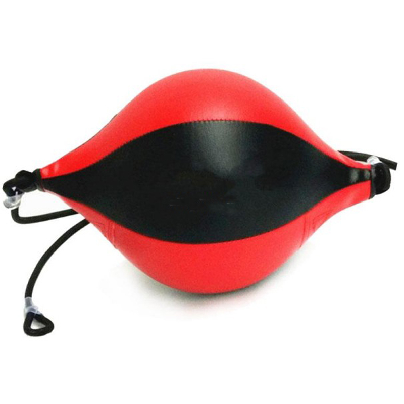 PU Boxing Training Punching Bag Fitness Muay Thai Double End Boxing Speed Ball Pear Inflatable Boxing Equipment Bodybuilding T200416