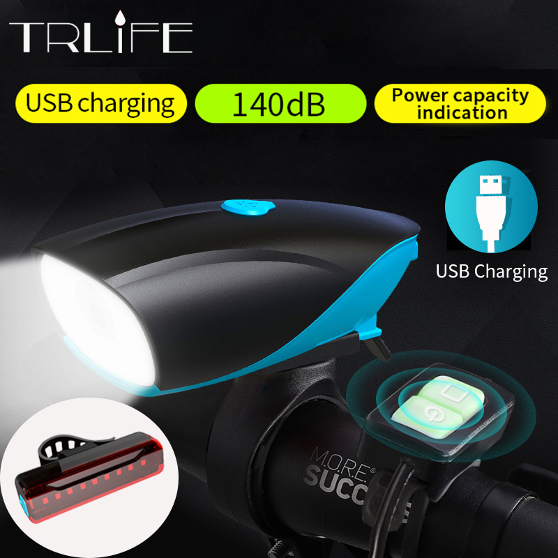 140db Led Bike Light with Bell Rechargeable Tail Light Waterproof Running Led Muti-Functional Speakers for Bicycles
140db Led Bike Light with Bell Rechargeable Tail Light Waterproof Running Led Muti-Functional Speakers for Bicycles