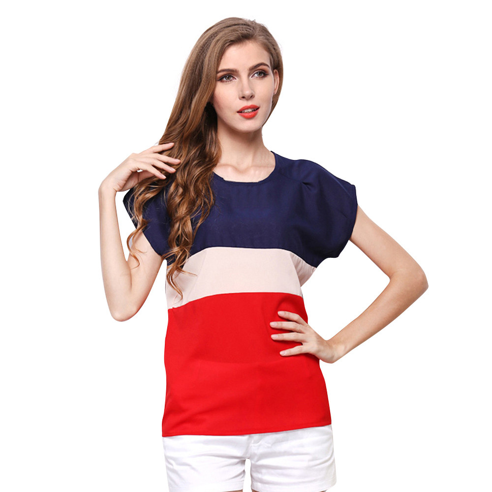 Fashion T-shirts for women Summer Stripe female T-shirt Chiffon T-Shirt Short Sleeve Casual Tops De Mujer, Green
Fashion T-shirts for women Summer Stripe female T-shirt Chiffon T-Shirt Short Sleeve Casual Tops De Mujer, Green