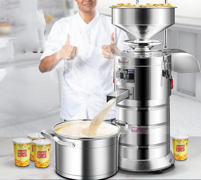 220V Commercial Stainless Steel Soybean Milk Maker Multifunctional Bean Dregs And Soybean Milk Separation Fiberizer
220V Commercial Stainless Steel Soybean Milk Maker Multifunctional Bean Dregs And Soybean Milk Separation Fiberizer