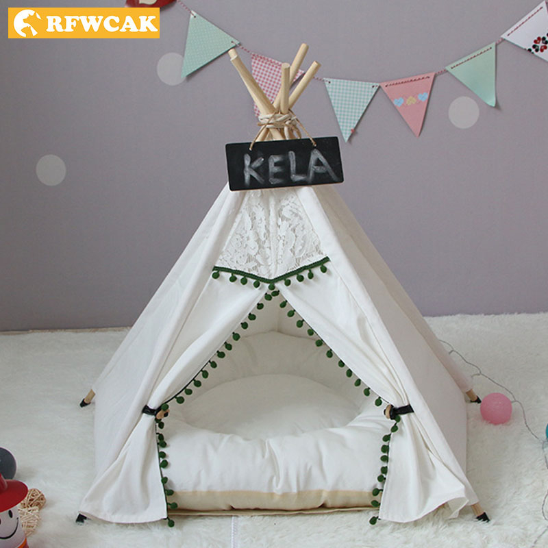 RFWCAK Pet Dog Tent Pet Dog House Kennel Washable Tent Bed For Small Dogs Puppy Cat Indoor Outdoor Portable Teepee With Mat, Black
RFWCAK Pet Dog Tent Pet Dog House Kennel Washable Tent Bed For Small Dogs Puppy Cat Indoor Outdoor Portable Teepee With Mat, Black