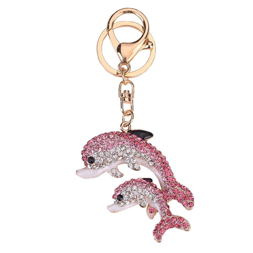wholesale ute Owl Sparkling Charm Blingbling Keychain Crystal Rhinestone Pendant/Owl Shiny Rhinestone Keychain Key Ring Wallet Handbag