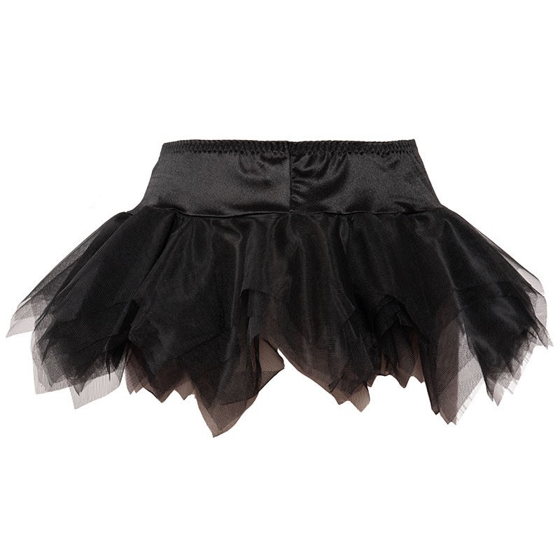Women Asymmetrical Big Plus Size Mesh Multilayer Sexy Micro Mini Tutu Tulle Skirts Showgirl Dance Corset Skirt S-6XL Cosplay Party Costume