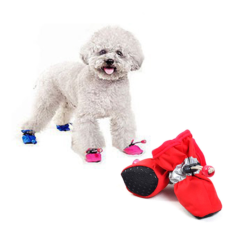 4Pcs/Set Winter Warm Pet Thick Puppy Dog Shoes Footwear Waterproof Rain Boots Pet Products Dog Clothes Indoor Shoes, Black
4Pcs/Set Winter Warm Pet Thick Puppy Dog Shoes Footwear Waterproof Rain Boots Pet Products Dog Clothes Indoor Shoes, Black