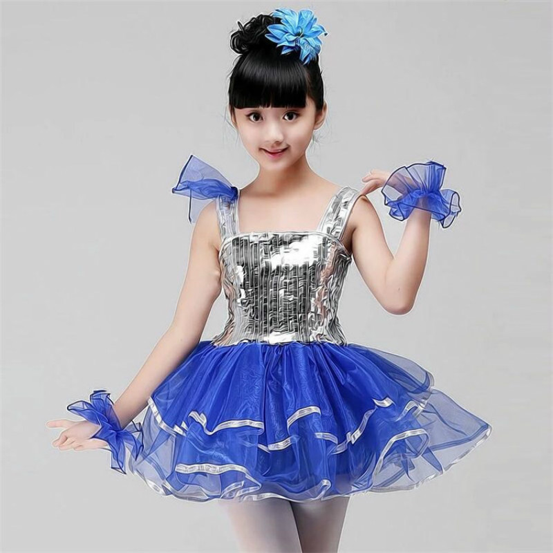 Children's Costumes Kindergarten Dance Costumes Girls Ponzo Children's Jazz Dance Sequin Performance
Children's Costumes Kindergarten Dance Costumes Girls Ponzo Children's Jazz Dance Sequin Performance