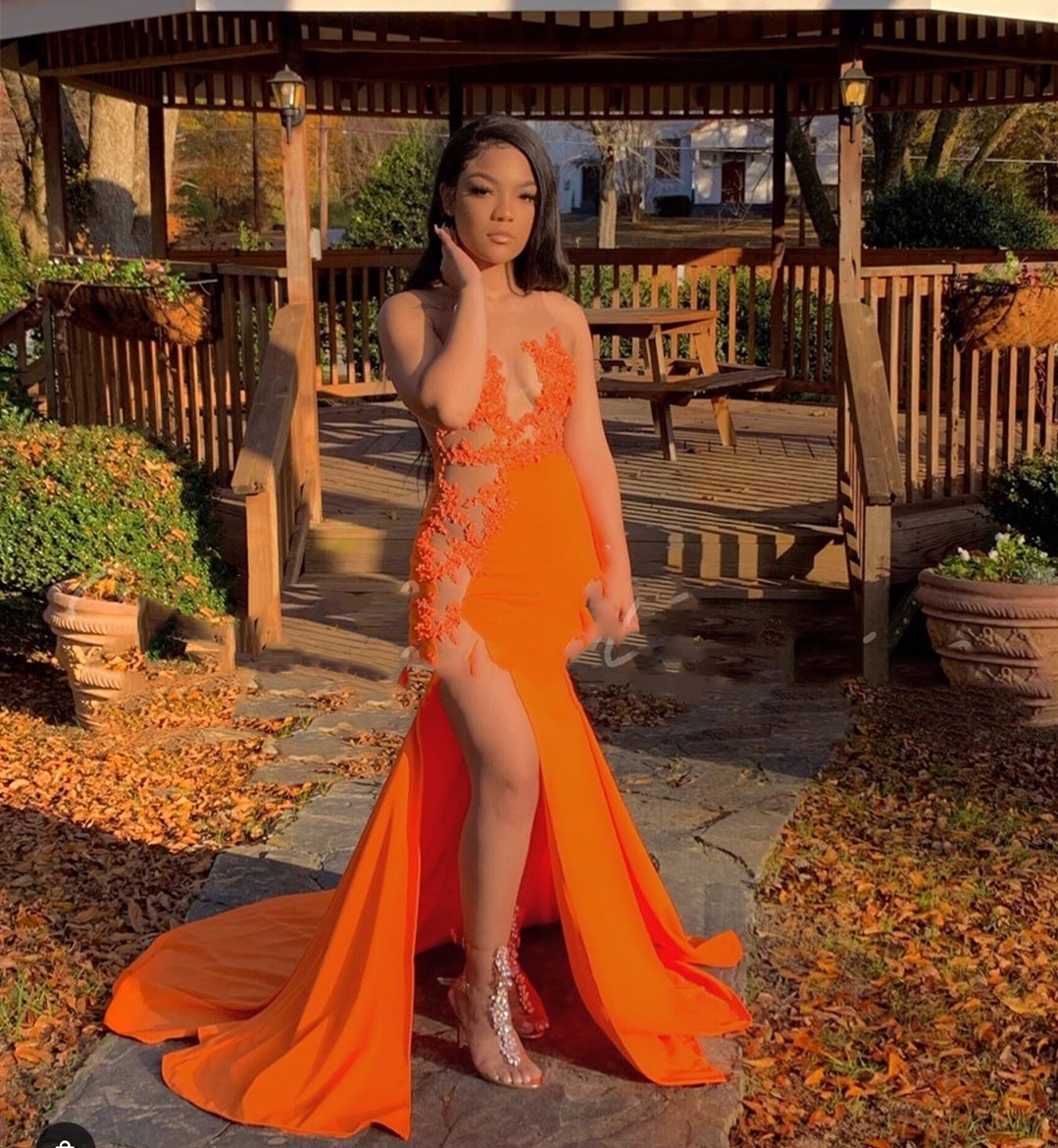 2020 Rose Flowers Prom Dress Orange Color Side Slit With Train Lace Women Party Gorgeous vestidos de gala vestidos de graduacion, Purple
2020 Rose Flowers Prom Dress Orange Color Side Slit With Train Lace Women Party Gorgeous vestidos de gala vestidos de graduacion, Purple