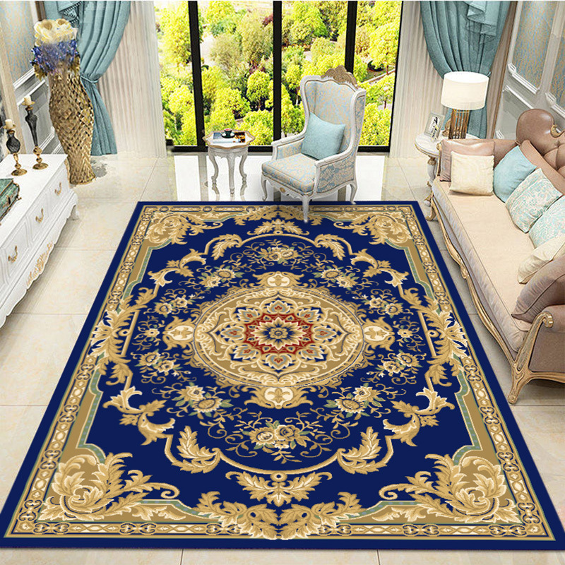 Europe Persian Carpets For Living Room Hotel Carpet Bedroom Flower Sofa Coffee Table Rug Study Room Floor Mat Soft Rugs, 03