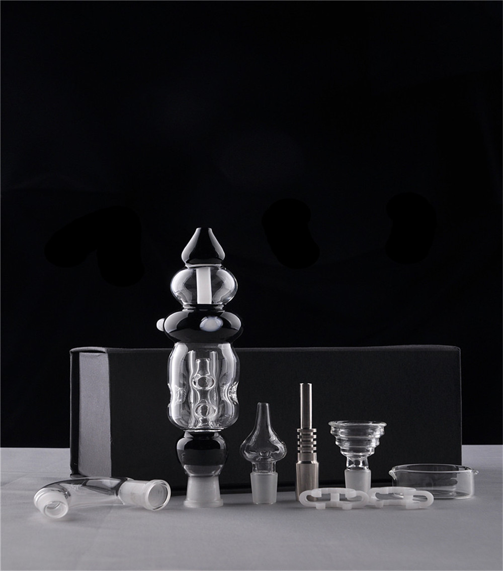 Black Nectar Collector Kit Glass Oil Rig Smoking Tool Concentrate Pipe Bong Tobacco Hookah with Titanium Tip 14mm Joint Free Shipping
Black Nectar Collector Kit Glass Oil Rig Smoking Tool Concentrate Pipe Bong Tobacco Hookah with Titanium Tip 14mm Joint Free Shipping