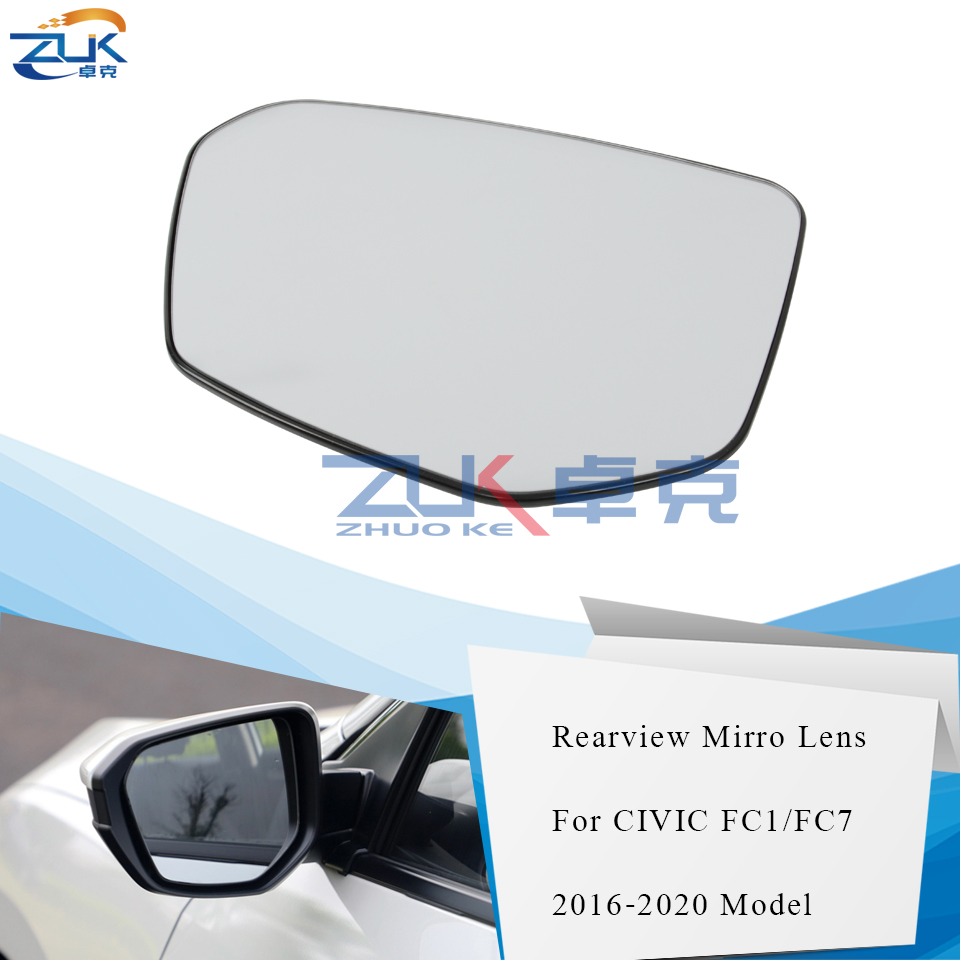 ZUK Left Right Outer Rearview Side Mirror Glass Lens For HONDA CIVIC 2016 2017 2018 2019 2020 FC1 FC7 With Heated Function
ZUK Left Right Outer Rearview Side Mirror Glass Lens For HONDA CIVIC 2016 2017 2018 2019 2020 FC1 FC7 With Heated Function