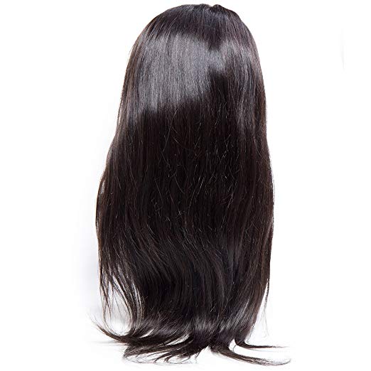 Undetecable transparent HD lace front wig swiss mink natural straight unprocessed 360 laces frontal wigs 130% density diva1