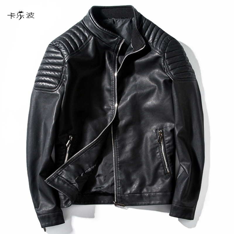 KALEBO Business Fashion Leather Jacket Men's Fall Winter Leather Clothing Men's Jacket Men Business Casual Coat, Black
KALEBO Business Fashion Leather Jacket Men's Fall Winter Leather Clothing Men's Jacket Men Business Casual Coat, Black