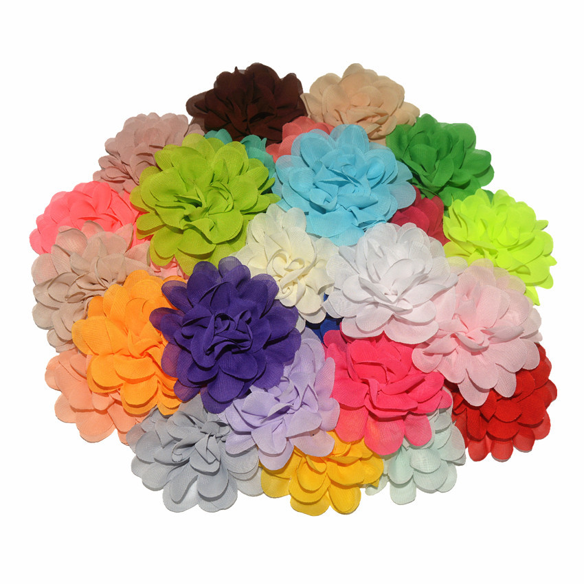 Hot Sale 40pcs/lot 7CM Chiffon Flower Fabric Flowers For Headband DIY Hair Accessories LSFB046
Hot Sale 40pcs/lot 7CM Chiffon Flower Fabric Flowers For Headband DIY Hair Accessories LSFB046