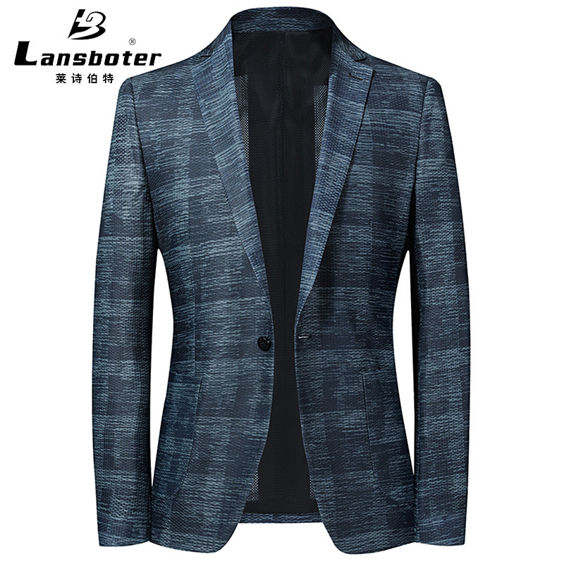 Quality British Blazer Men Spring Brand One Button Blue Slim Fit Suit Jacket Men Terno Masculino Blazers Chaqueta Hombre FS-219
Quality British Blazer Men Spring Brand One Button Blue Slim Fit Suit Jacket Men Terno Masculino Blazers Chaqueta Hombre FS-219