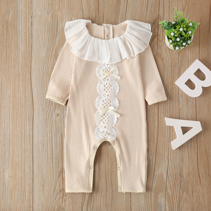 Melario Baby Autumn Clothes Newborn Infant Baby Girls Rompers Knitted Ribbed Jumpsuit Solid Clothes Warm Outfit, Ah2576beige
Melario Baby Autumn Clothes Newborn Infant Baby Girls Rompers Knitted Ribbed Jumpsuit Solid Clothes Warm Outfit, Ah2576beige