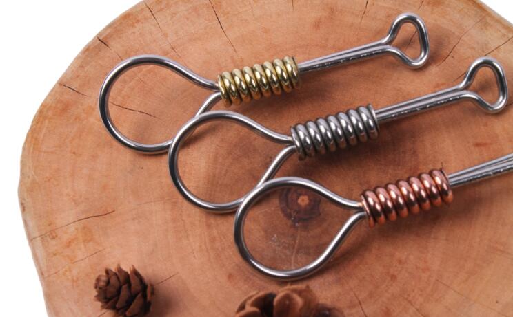 Handmade stainless steel keys chain brass keys chain Jeff Decker car key chain key ring