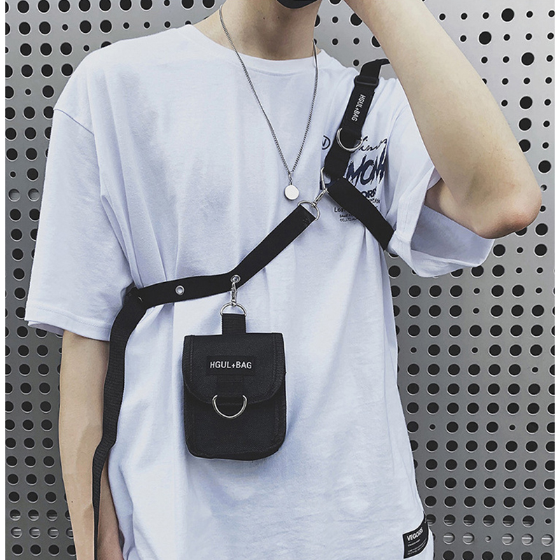 HATCYGGO New Women Chest Fanny Pack Waist Belt Bag Female Black Street Style Shoulder Bags Unisex Small Hip Hop Reflective Pack
HATCYGGO New Women Chest Fanny Pack Waist Belt Bag Female Black Street Style Shoulder Bags Unisex Small Hip Hop Reflective Pack