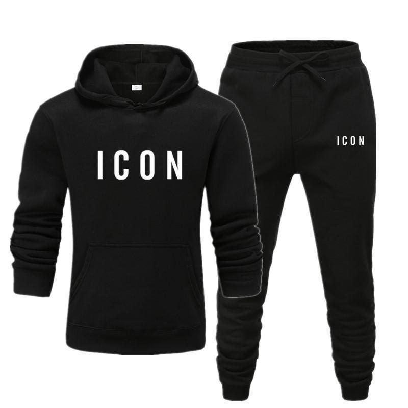 Two Pieces Set Fashion Hooded Sweatshirts Sportswear Men Tracksuit Hoodie 2020 New Autumn Men Brand Clothes Hoodies+Pants Sets T200606, Gray
Two Pieces Set Fashion Hooded Sweatshirts Sportswear Men Tracksuit Hoodie 2020 New Autumn Men Brand Clothes Hoodies+Pants Sets T200606, Gray