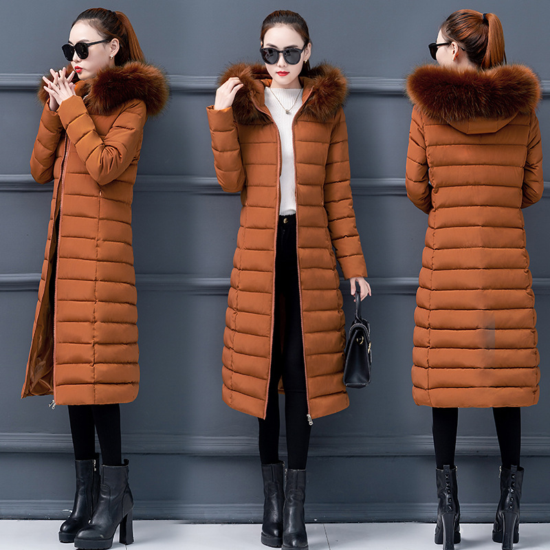 Wholesale fashion women plus long paragraph autumn and winter new large fur collar loose knee down cotton coat, Army green
Wholesale fashion women plus long paragraph autumn and winter new large fur collar loose knee down cotton coat, Army green