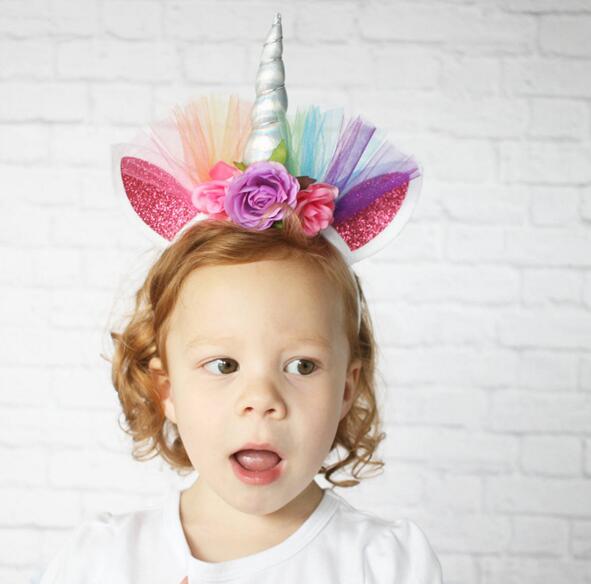 Faroot Lovely Elastic Flower Lace Unicorn Horn Headdress Girls Decorative Headbands Party Decoration Halloween Costume GA170, Purple
Faroot Lovely Elastic Flower Lace Unicorn Horn Headdress Girls Decorative Headbands Party Decoration Halloween Costume GA170, Purple