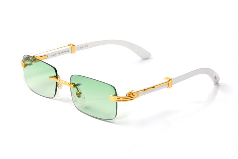 square sunglasses men Fashion Sports sunglasses cat eye mens frames women buffalo horn Frame Silver Gold buffalo plaid Lunettes