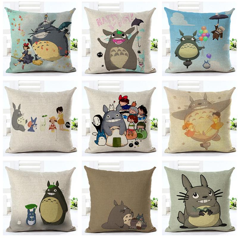 Home Decor18inch Home Sofa Throw Pillowcase Linen Pillow Cover Chair Sofa Cushion Cover Cartoon Totoro Printed Pillow Case DH0877, 9 styles
Home Decor18inch Home Sofa Throw Pillowcase Linen Pillow Cover Chair Sofa Cushion Cover Cartoon Totoro Printed Pillow Case DH0877, 9 styles
